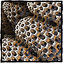 Vizualizace fraktálu. Software: Mandelbulber