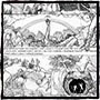 Výběr stránek z komiksu Klíčení - 2008-2012