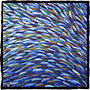Rybky 01. Olej na plátně. 80 x 80 cm.