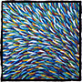 Rybky 02. Olej na plátně. 80 x 80 cm.